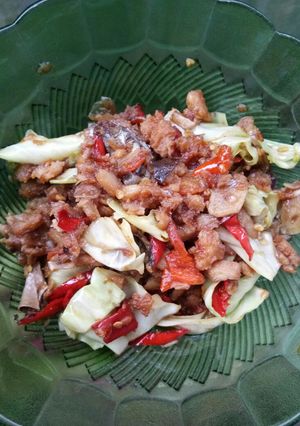 Foto resep Oseng Larak Pedas #BikinRamadanBerkesan