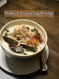 Chicken and Century Egg Porridge Rice Cooker