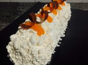 Una foto de pionono de merengue