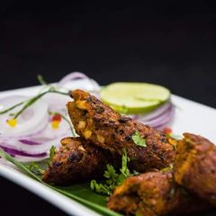 A picture of Veg Stick roasted with green garden.