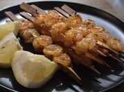A picture of prawns roast