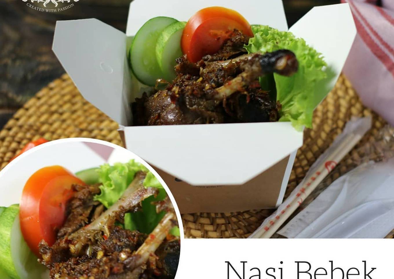 Nasi Bebek Hitam Madura