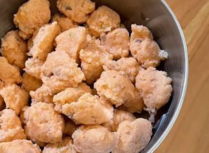 Foto resep Baso Salmon MPASI 9+ no msg