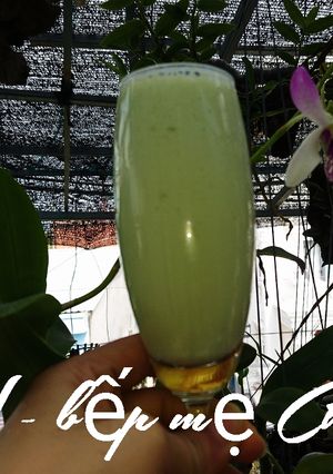 Hình của món Sinh tố dưa gang sữa chua.