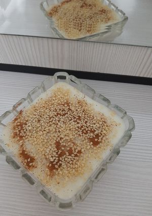 عکسی از دستور فرنی با آرد گندم