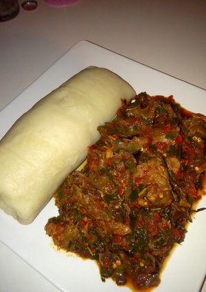 A picture of Vegetable soup.