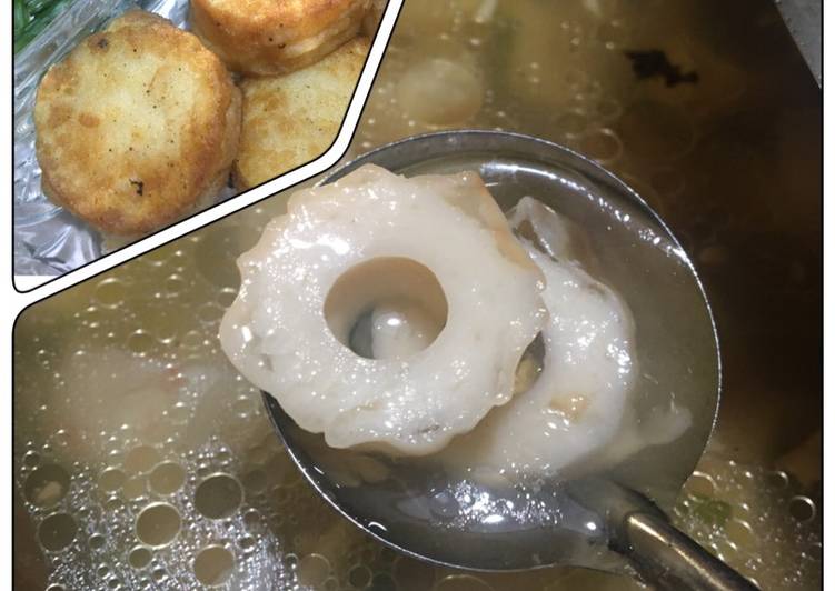 Baso ikan dengan tofu