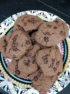 Foto de Cookies de chocolate sem glúten e sem leite