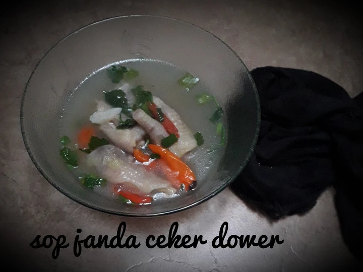 Cara Gampang Membuat Resep Sop janda ceker dower yang Lezat Sekali Anti Ribet, Bikin Ngiler