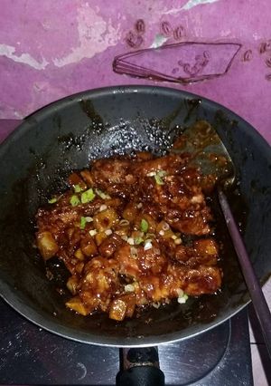 Foto resep Ayam Pedas Manis Crunchy