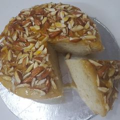 A picture of Perfect spongy bakery style Almond cake.
