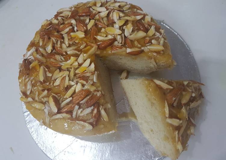 Perfect spongy bakery style Almond cake