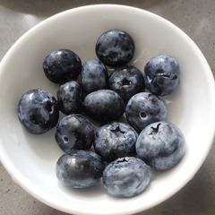 Salted Blueberries A picture of Salted Blueberries.