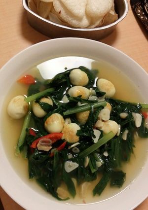 Foto resep Cah Kangkung Segar Bening