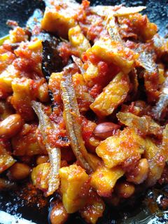 Foto resep Sambal Teri kacang tempe