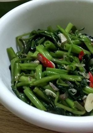 Foto resep Tumis kangkung saos tiram