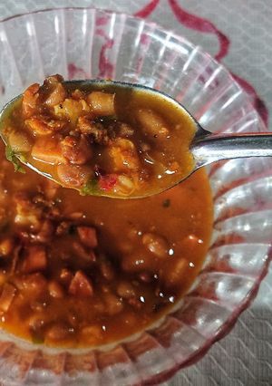 Una foto de Frijoles charros
