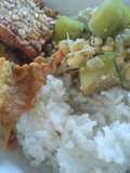 Sayur bobor 🍆 dan capar kedelai