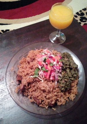 A picture of Beef Pilau.