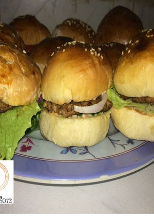 A picture of Burger bread recipe by khabs kitchen.