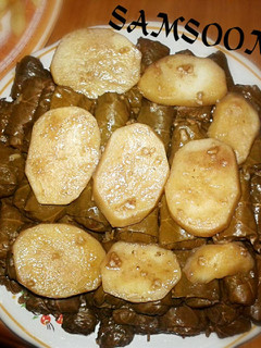 صورة لوصفة يالانجي (ورق عنب)