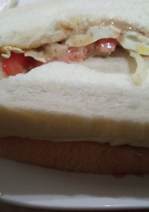 Foto resep Sandwich - Bekal sekolah anak(W#48)