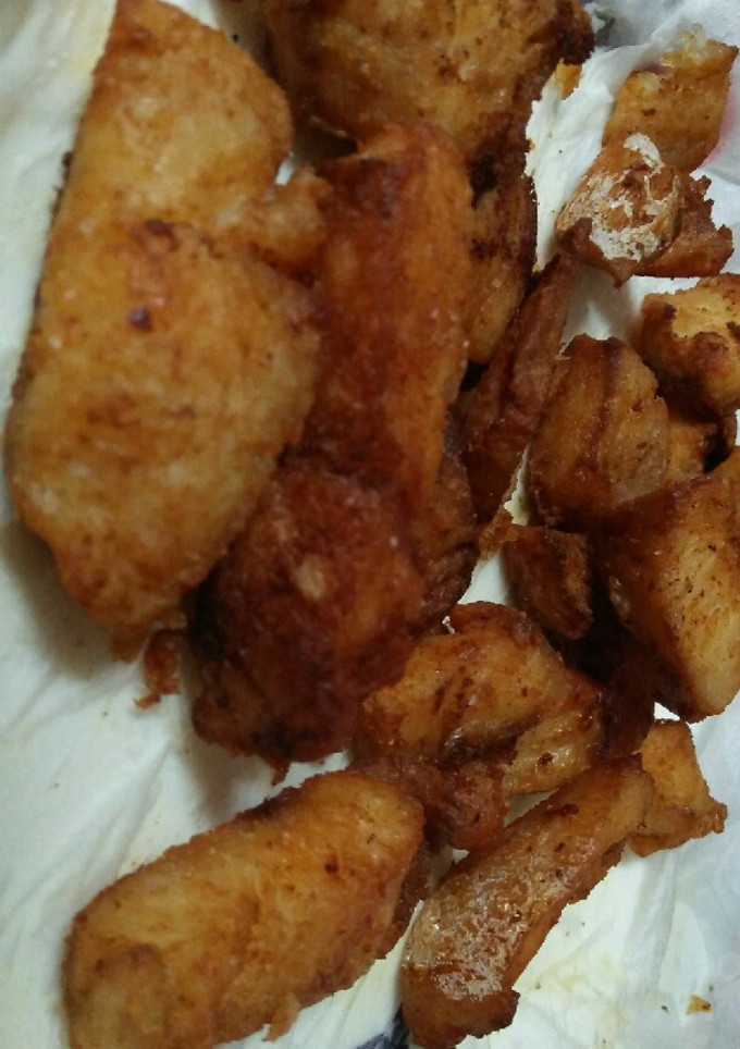 A picture of Simple deep fried 🐠.