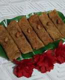 Coconut stuffed Jaggery Patishapta