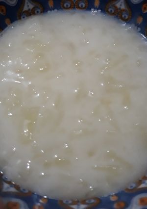 Foto resep Bubur singkong susu