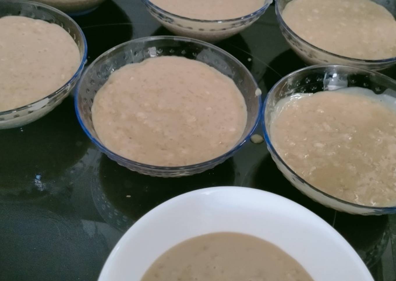 Arroz con leche sin peso para medidas