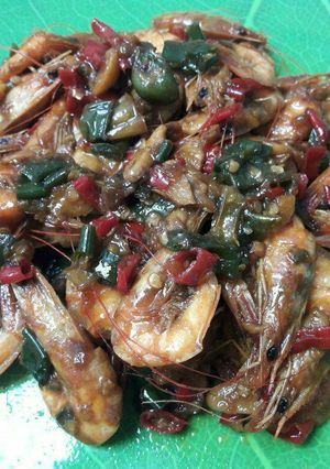 Foto resep Udang kecap mentega