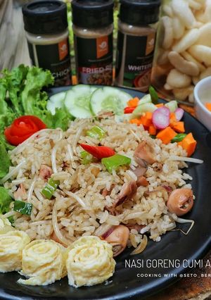 Foto resep Nasi goreng cumi asin