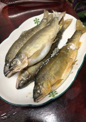 鹽烤香魚 的食譜成品照片