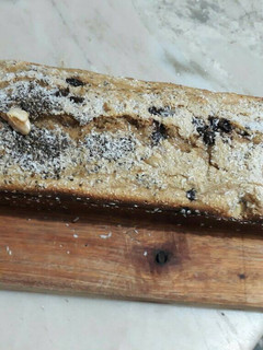 Una foto de Budín de banana