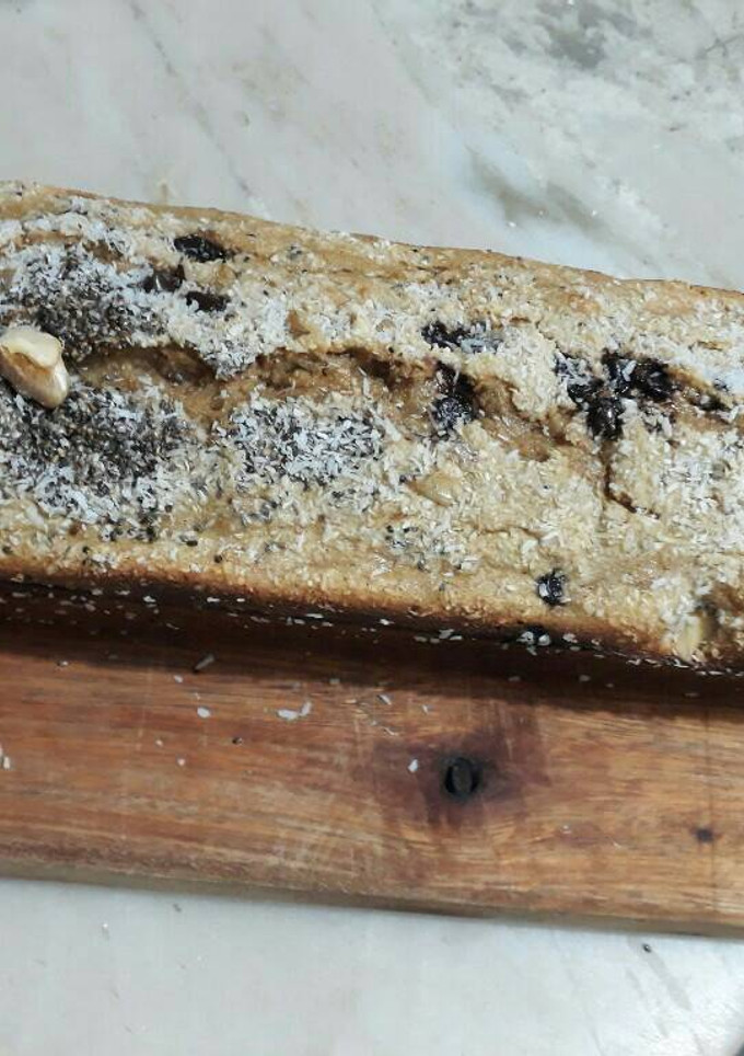 Una foto de Budín de banana