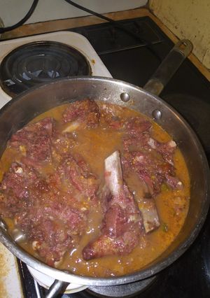 A picture of Ribs in Gravy.