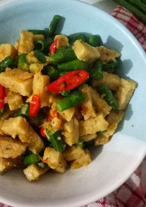 Foto resep Oseng Kacang Panjang Tempe Gembus