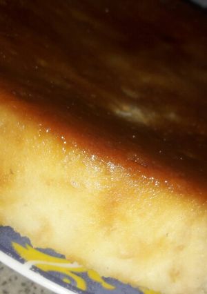 Una foto de Budín de pan fácil. 🍮