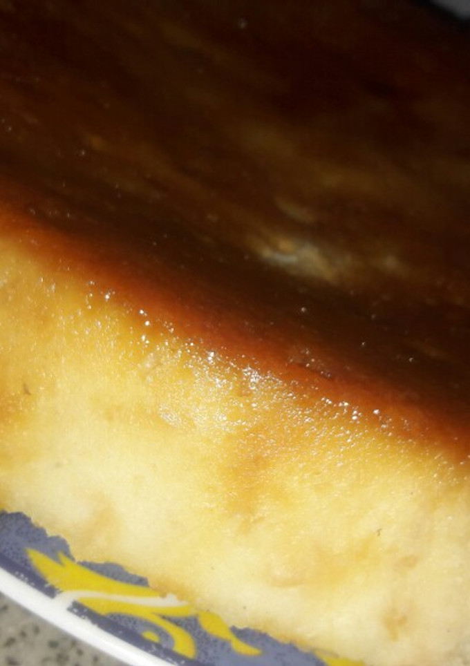 Una foto de Budín de pan fácil. 🍮