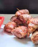 Brochetas de Res con Salsa de Pimientos 👍🇵🇪