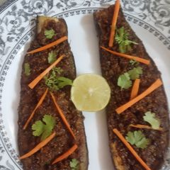A picture of Boat brinjal.