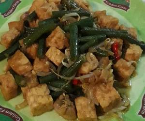 Resep mudah Oseng tempe kacang panjang Paling Enak