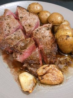 Foto resep Steak with Garlic butter (Juicy)