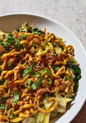 Foto resep Mie Goreng (Burung Dara) Pipih