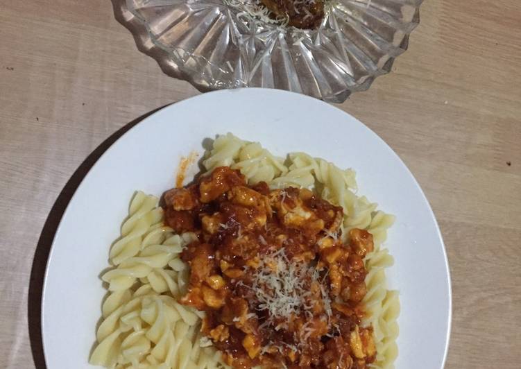 Fusilli bolognais tradisional