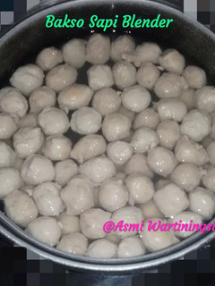 Foto resep Bakso Sapi Blender