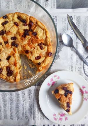 Foto resep Pudding Roti