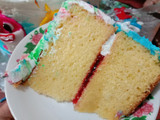 Vanilla sponge cake