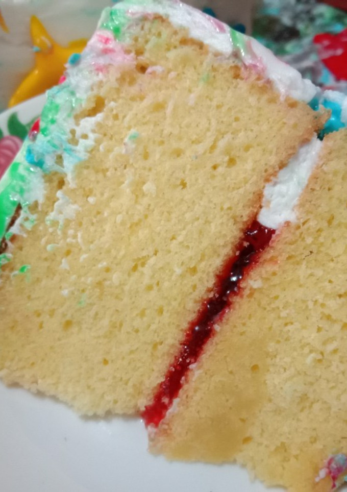 Foto resep Vanilla sponge cake