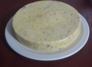 Una foto de Budín con 3 ingredientes 🍮